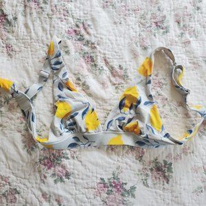 Kitty and Vibe Lemon Bikini Top